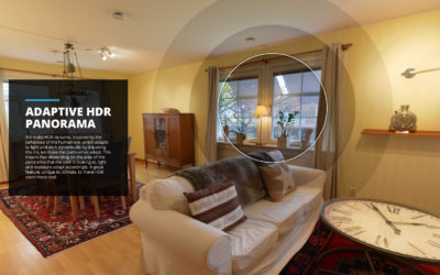 Live & Adaptive HDR Panoramas with 360º Cameras