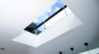 Automated venting rooflight from IQ Glass