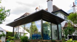 Marlborough Avenue contemporary glass extension