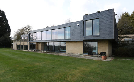 Dunloran House - Thin Framed Sliding Glass Doors