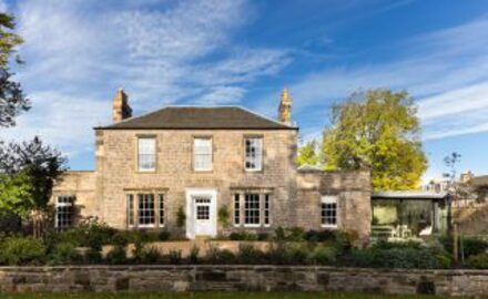 Glazed extension to Edinburgh Georgian Villa