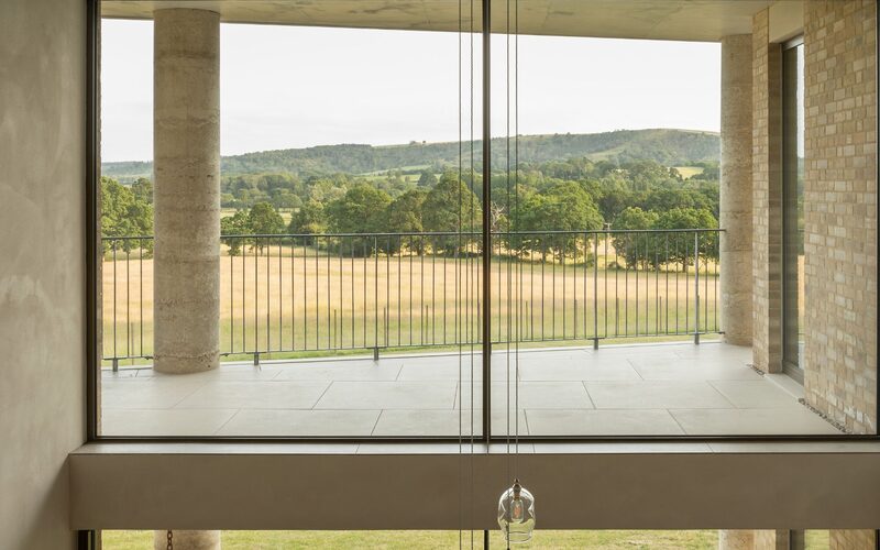 Abundant natural light and forest views in South Downs bespoke home