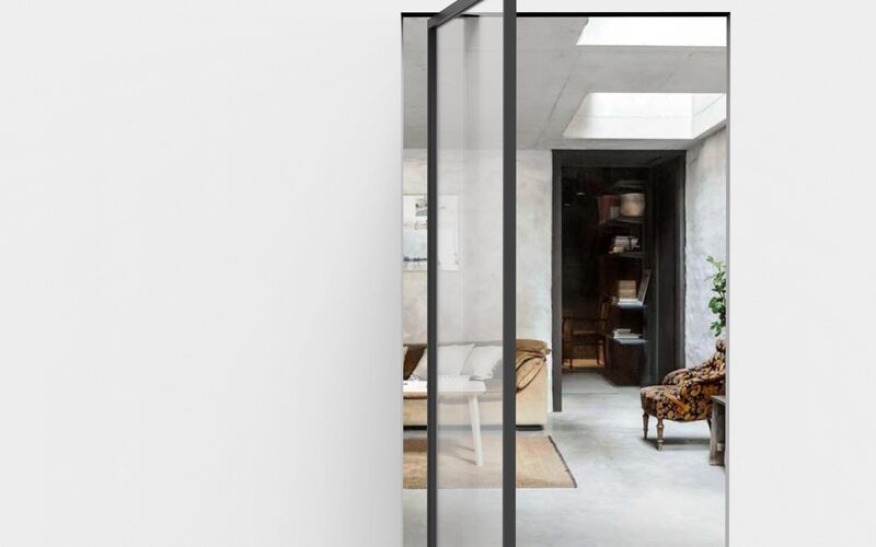 MIRO internal glass pivot door