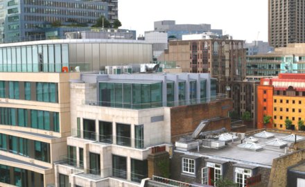 IQ Projects Livingstone House - Glass Roof Extension