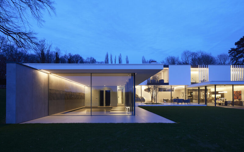 Orchard House glazed pool enclosure