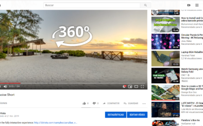 Tours Virtuales en YouTube