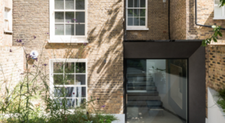 glass side infill extension in london