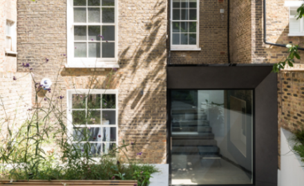 glass side infill extension in london