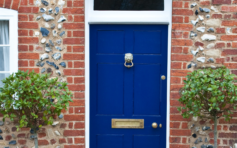 entrance door traditional external finish